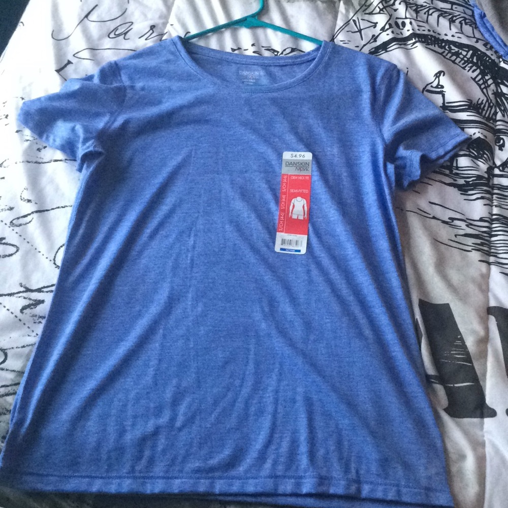 Blue Workout Top